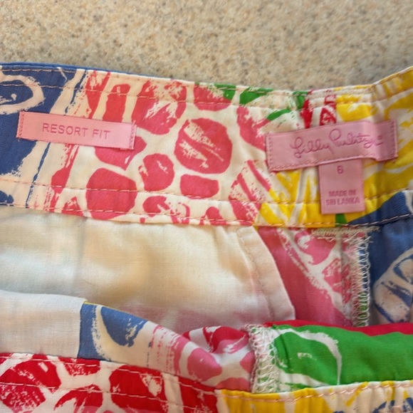 Lilly Pulitzer short bundle size 6 - Picture 5 of 12